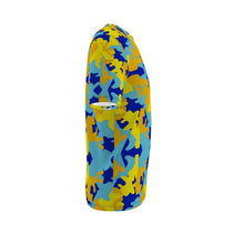 Load image into Gallery viewer, Yellow Blue Neon Camouflage Slim Fit Mens T-Shirt by The Photo Access