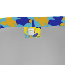 Load image into Gallery viewer, Yellow Blue Neon Camouflage Mens Sweat Shorts by The Photo Access