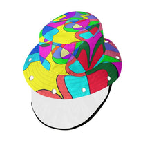 Load image into Gallery viewer, Museum Colour Art Bucket Hat with Visor by The Photo Access