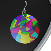 Загрузить изображение в средство просмотра галереи, Museum Colour Art Sterling Silver Earrings by The Photo Access