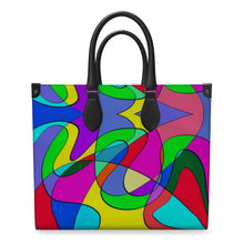 Load image into Gallery viewer, Museum Colour Art Leather Shopper Bag by The Photo Access