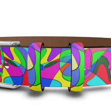 Load image into Gallery viewer, Museum Colour Art Leather Belt by The Photo Access