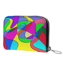 Load image into Gallery viewer, Museum Colour Art Small Leather Zip Purse by The Photo Access