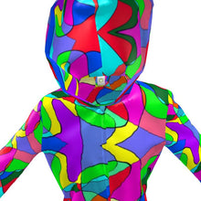 Load image into Gallery viewer, Museum Colour Art Womens Hooded Rain Mac by The Photo Access