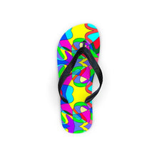 Load image into Gallery viewer, Museum Colour Art Flip Flops by The Photo Access