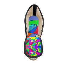 Load image into Gallery viewer, Museum Colour Art Ladies Wedge Espadrilles by The Photo Access