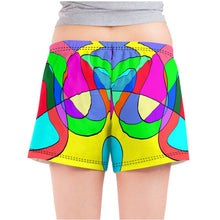 Load image into Gallery viewer, Museum Colour Art Ladies Pajama Shorts by The Photo Access