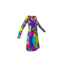 Load image into Gallery viewer, Museum Colour Art Ladies Cardigan by The Photo Access