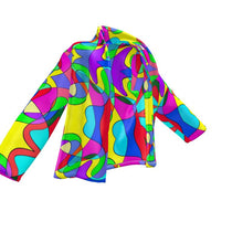 Load image into Gallery viewer, Museum Colour Art Wrap Blazer by The Photo Access