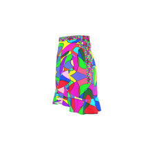 Load image into Gallery viewer, Museum Colour Art Flounce Skirt by The Photo Access