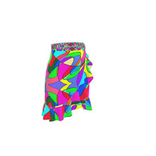 Load image into Gallery viewer, Museum Colour Art Flounce Skirt by The Photo Access