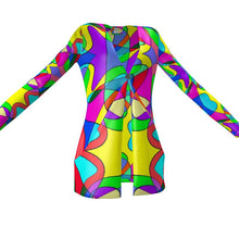 Load image into Gallery viewer, Museum Colour Art Ladies Cardigan With Pockets by The Photo Access