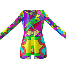 Load image into Gallery viewer, Museum Colour Art Ladies Cardigan With Pockets by The Photo Access
