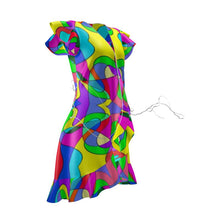 Load image into Gallery viewer, Museum Colour Art Tea Dress by The Photo Access
