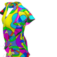 Load image into Gallery viewer, Museum Colour Art Tea Dress by The Photo Access