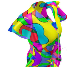 Load image into Gallery viewer, Museum Colour Art Tea Dress by The Photo Access