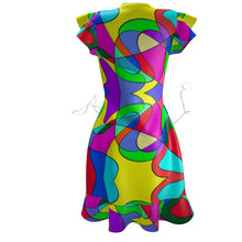 Load image into Gallery viewer, Museum Colour Art Tea Dress by The Photo Access