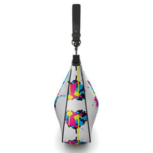 Load image into Gallery viewer, Ink Stains Curve Hobo Bag by The Photo Access