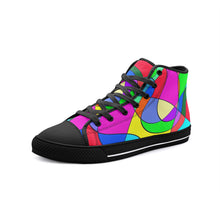 Load image into Gallery viewer, Museum Colour Art Unisex High Top Canvas Shoes by The Photo Access