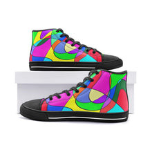 Load image into Gallery viewer, Museum Colour Art Unisex High Top Canvas Shoes by The Photo Access