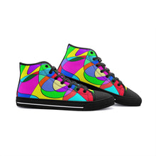 Load image into Gallery viewer, Museum Colour Art Unisex High Top Canvas Shoes by The Photo Access