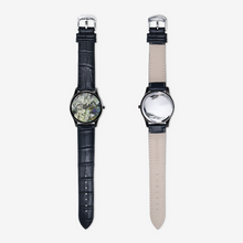 Load image into Gallery viewer, Abstract Fluid Lines of Movement Muted Tones Classic Fashion Unisex Print Black Quartz Watch Dial by The Photo Access