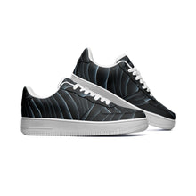 Load image into Gallery viewer, Dark Scales Unisex Low Top Leather Sneakers by The Photo Access