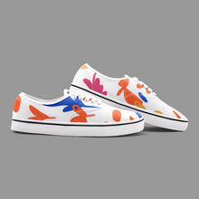 将图片加载到图库查看器,Abstract Leaf & Plant Unisex Canvas Shoes Fashion Low Cut Loafer Sneakers by The Photo Access