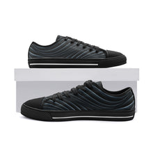 Load image into Gallery viewer, Dark Scales Unisex Low Top Canvas Shoes by The Photo Access