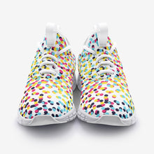 Lade das Bild in den Galerie-Viewer, Colorful Neo Memphis Geometric Pattern Unisex Lightweight Sneaker City Runner by The Photo Access