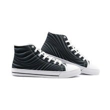 Load image into Gallery viewer, Dark Scales Unisex High Top Canvas Shoes by The Photo Access