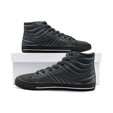 Load image into Gallery viewer, Dark Scales Unisex High Top Canvas Shoes by The Photo Access