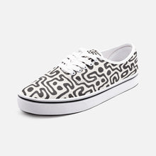 将图片加载到图库查看器,Hand Drawn Labyrinth Unisex Canvas Shoes Fashion Low Cut Loafer Sneakers by The Photo Access