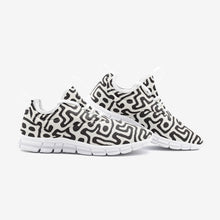 将图片加载到图库查看器,Hand Drawn Labyrinth Unisex Lightweight Sneaker City Runner by The Photo Access