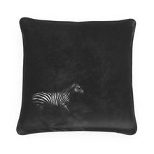 将图片加载到图库查看器,Zebra Running at Night Cushion by The Photo Access