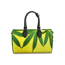 Load image into Gallery viewer, Marijuana Leaf Duffle Bag by The Photo Access