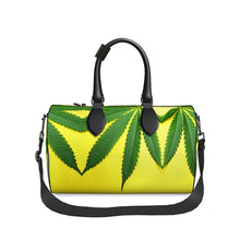 Load image into Gallery viewer, Marijuana Leaf Duffle Bag by The Photo Access