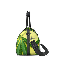Load image into Gallery viewer, Marijuana Leaf Duffle Bag by The Photo Access