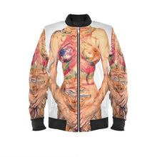 Load image into Gallery viewer, Painted Nude Mens Bomber Jacket by The Photo Access