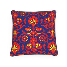 Load image into Gallery viewer, Wallpaper Damask Floral Cushion by The Photo Access