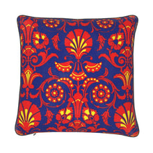 Load image into Gallery viewer, Wallpaper Damask Floral Cushion by The Photo Access