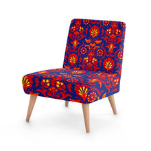 Load image into Gallery viewer, Wallpaper Damask Floral Occasional Chair by The Photo Access