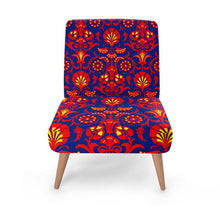 Load image into Gallery viewer, Wallpaper Damask Floral Occasional Chair by The Photo Access
