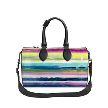Cargar imagen en el visor de la galería, Colorful Oil Paint Stripes Duffle Bag by The Photo Access