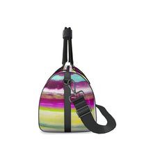 Cargar imagen en el visor de la galería, Colorful Oil Paint Stripes Duffle Bag by The Photo Access
