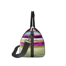 Cargar imagen en el visor de la galería, Colorful Oil Paint Stripes Duffle Bag by The Photo Access