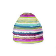 Load image into Gallery viewer, Colorful Oil Paint Stripes Beanie by The Photo Access
