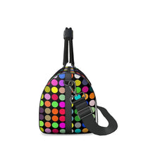 Load image into Gallery viewer, Colorful Dots Duffle Bag by The Photo Access