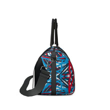 Load image into Gallery viewer, Colorful Thin Lines Art Duffle Bag by The Photo Access