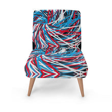 Загрузить изображение в средство просмотра галереи, Colorful Thin Lines Art Occasional Chair by The Photo Access